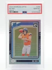 BO NIX 2024 DONRUSS OPTIC RATED ROOKIE HOLO PRIZM #209 BRONCOS PSA 10 GEM Q0004