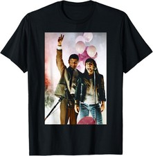 Rowan Atkinson Mr Bean with Bruce Dickinson of Iron Maiden T-Shirt