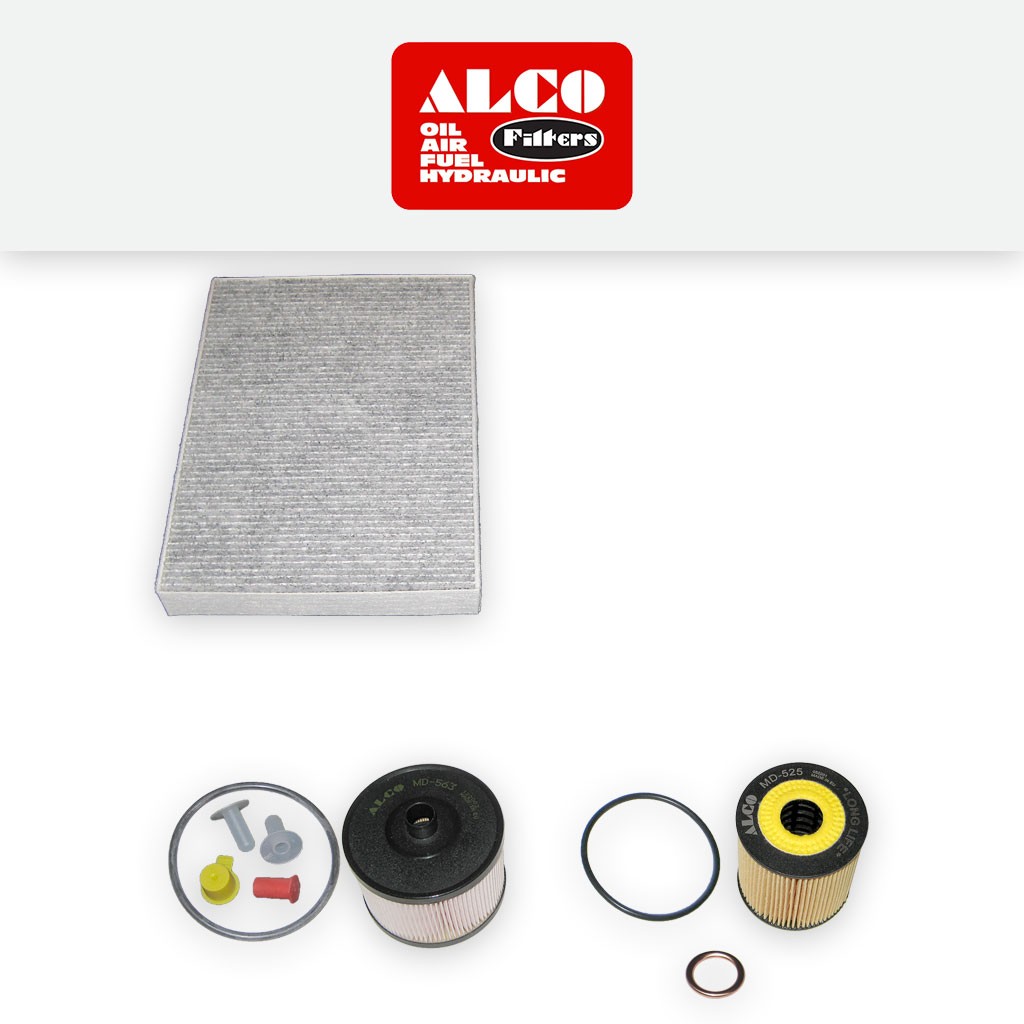 SERVICE KIT for CITROEN C5 2.0 HDI DW10BTED4 OIL FUEL CABIN FILTERS (2008-2015)