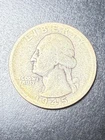 1945 S Washington Quarter Silver 25C Circulated US Coin Uncertified 0.9 Fine