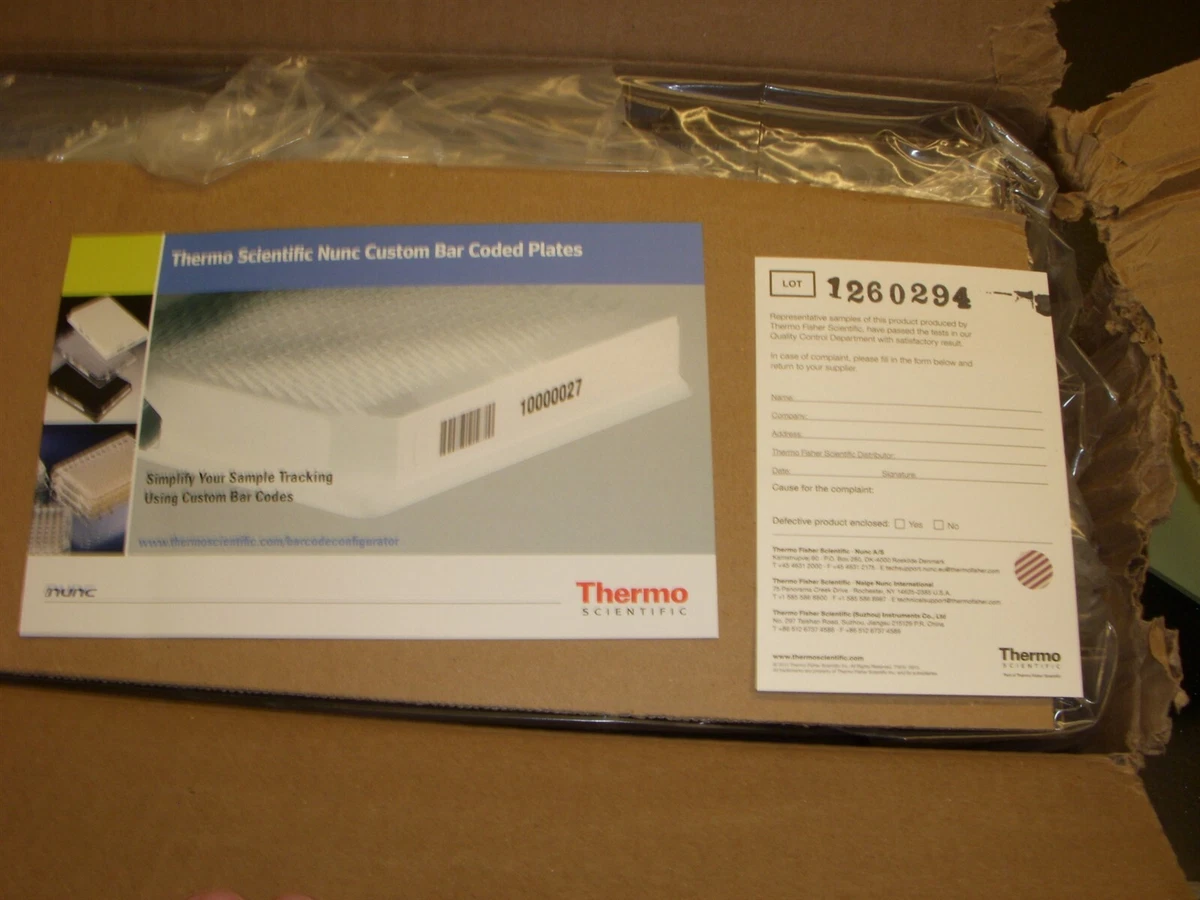 Thermo 439454 Clear Flat-Bottom Immuno Nonsterile 96-Well Plates 