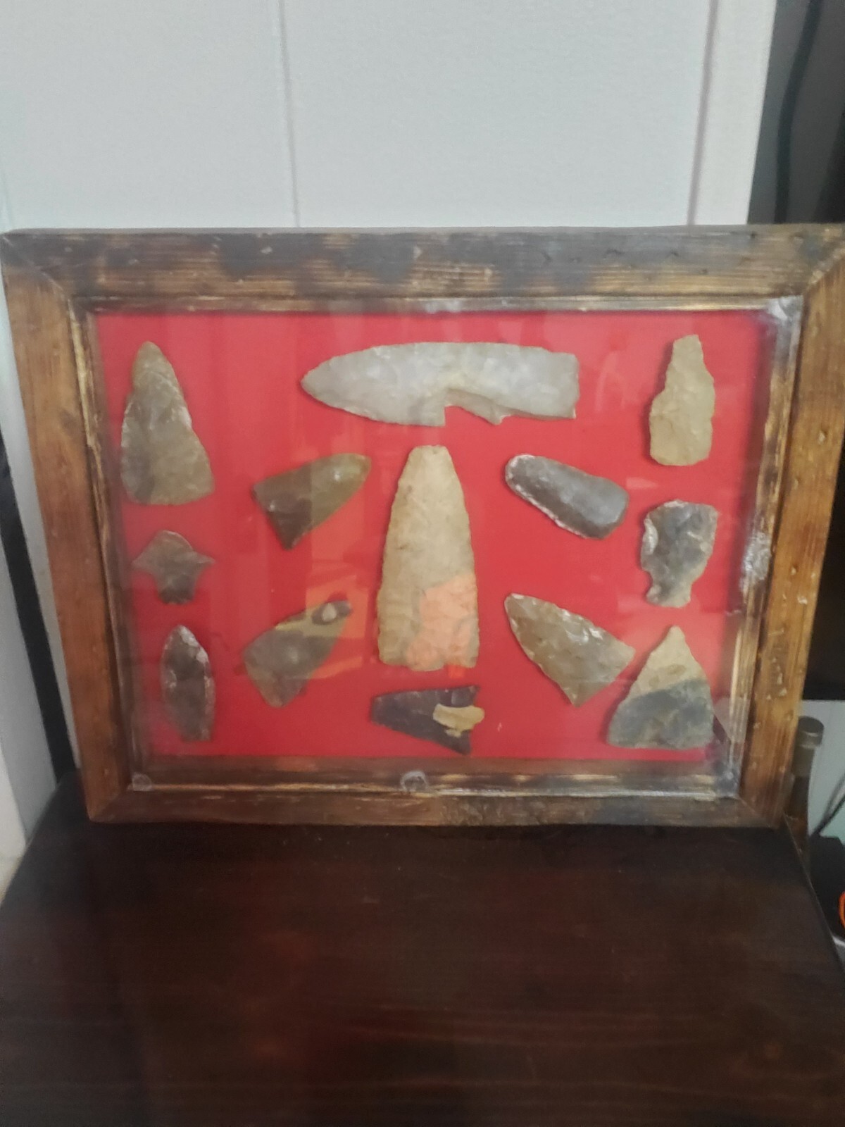 Arrowhead collection framed eBay
