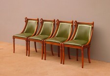 Lotto di quattro sedie poltroncine st.gondolles in faggio, '900!