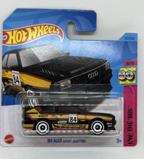 Hot Wheels 1984 Audi Sport Quattro Black HW The 80's Number 152 New and Unopened