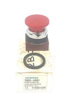 Siemens 30mm Pushbutton 40mm Mushroom 3SB03-K4R01 NOS