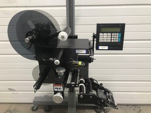 CTM 360 MERGE LABEL APPLICATOR WITH T-BASE MOUNTING STAND | eBay