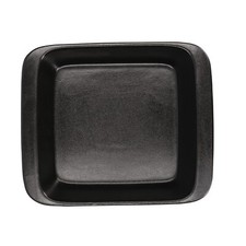 Maxwell & Williams Roasting Black Ceramic Square Tray Oven Baking Pan 29cm