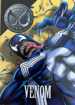 Marvel Vision Embossed Venom #20 Fleer/Skybox 1996