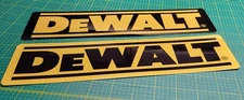 DeWalt Aluminum Sign  6" x 24"