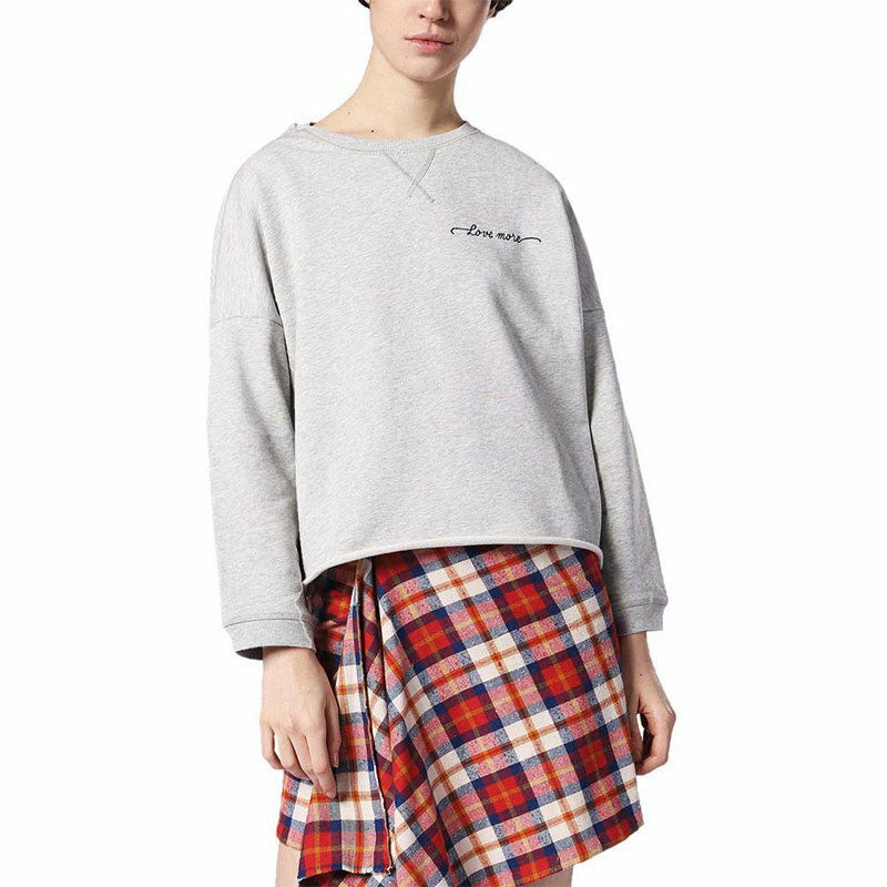 DIESEL Womens Sweatshirt Track Top Sweat F GERTRUDE NEW Long Sleeve Jumper