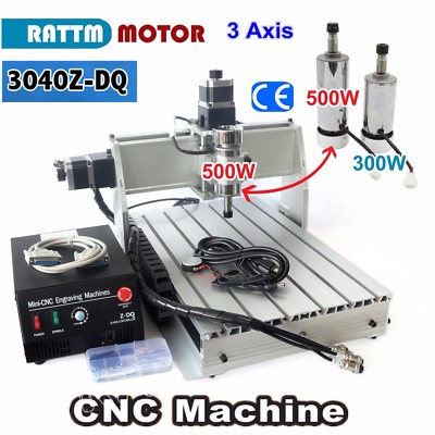 3 Axis 3040Z-DQ 500W CNC Router Kit Engraver Engraving Milling Drilling Machine