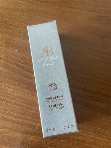 ($195 Value) NIB Augustinus Bader “The Serum” with TFC8 0.5 fl oz/15ml ~ Sealed