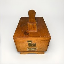 Vintage Griffin Shinemaster Shoe Shine Box with Brushes  Lots Of Polish