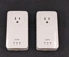 Zyxel PLA5215 Power-Line Ethernet Adapter - 2 units