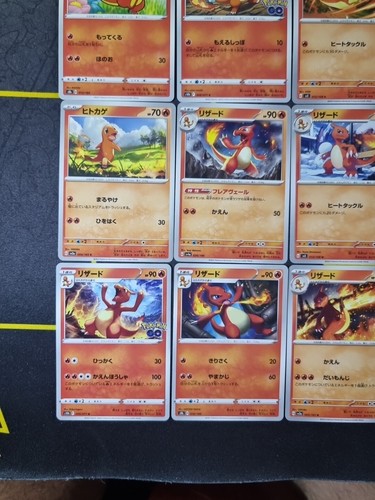 Pokemon Tarjeta Charmander y Charmeleon Paquete Japonés S8b S10b Sv3 Sv2a Sv4a - Imagen 4 de 5