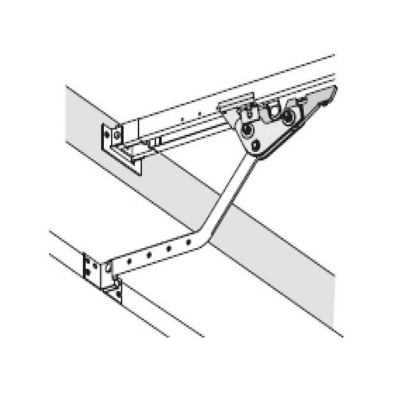Verrouillage Mécanique Dexxo PRO Somfy anti-effraction pour porte de garage sectionnelle