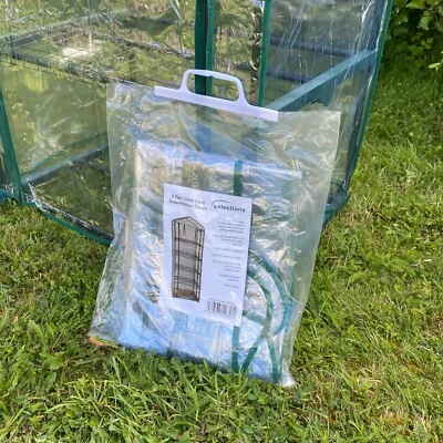 Greenhouse Cover 5 Tier Clear PVC Replacement Plastic Mini Growhouse 200cm