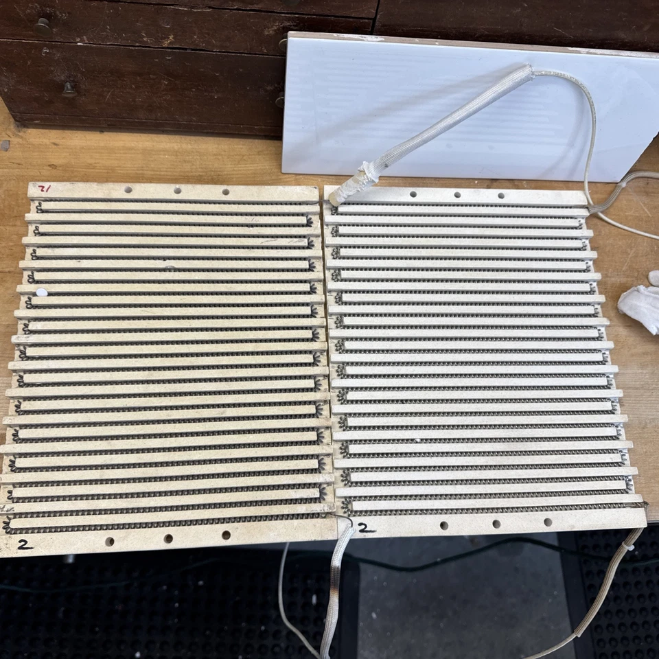 2x Horno Dentsply-Ney Vulcan, Conjunto de placa de calefacción 1750. 240V 9493392 Foto 3 de 3