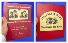 Palmquist LAWRENCE & HOUSEWORTH View of the West 1860-1886 Stereoview book NEW