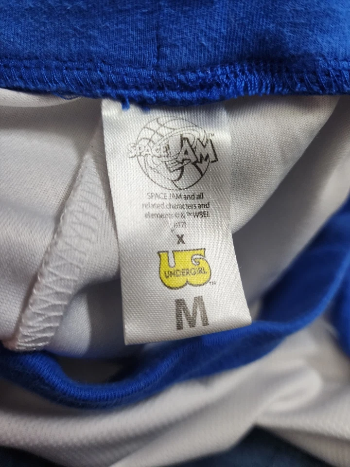 Womens M Space Jam Tune Squad Varsity Lola Booty Shorts - Image 4 of 4