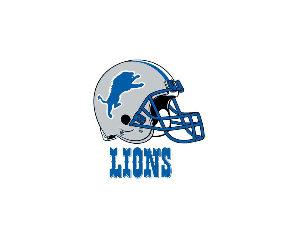 Наклейки/татуировки с логотипом команды Детройт Лайонс (3 упаковки)