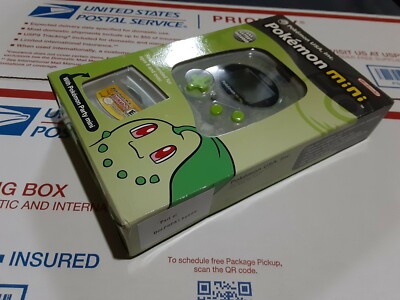 Pokemon Mini Console Nintendo Green MiN-001 NEW & NEVER OPENED