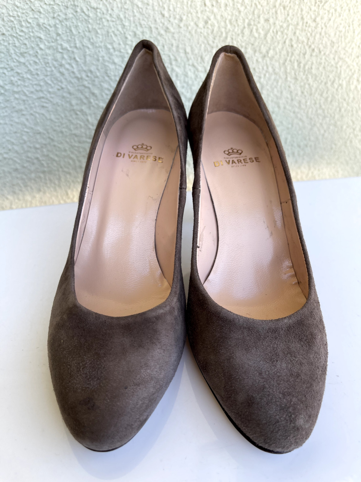 Damenschuhe Pumps Gr. 37 taupe - woman shoes hills taupe color