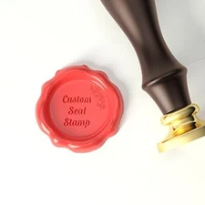 Custom Wax Seal Stamp Personalized Name/Text/Letter/Image/Logo Sealing Wax Stamp