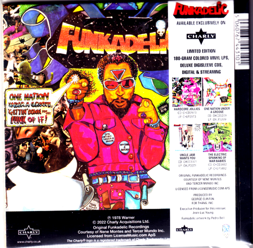 FUNKADELIC one nation under a groove (Gatefold Sleeve) CD NEU OVP/Sealed - Bild 2 von 2