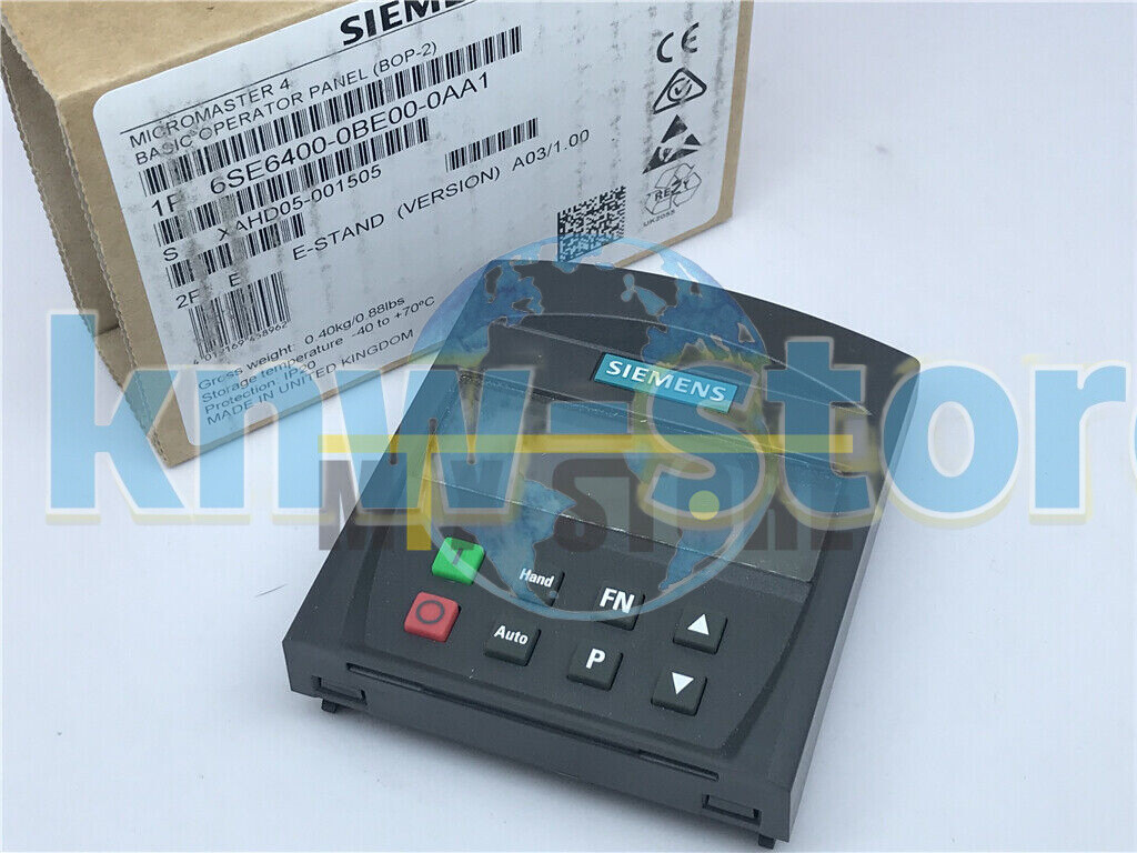 1QTY 6SE6400-0BE00-0AA1 MICROMASTER 4Basic Operator Panel 2 BOP-2 Keypad Siemens
