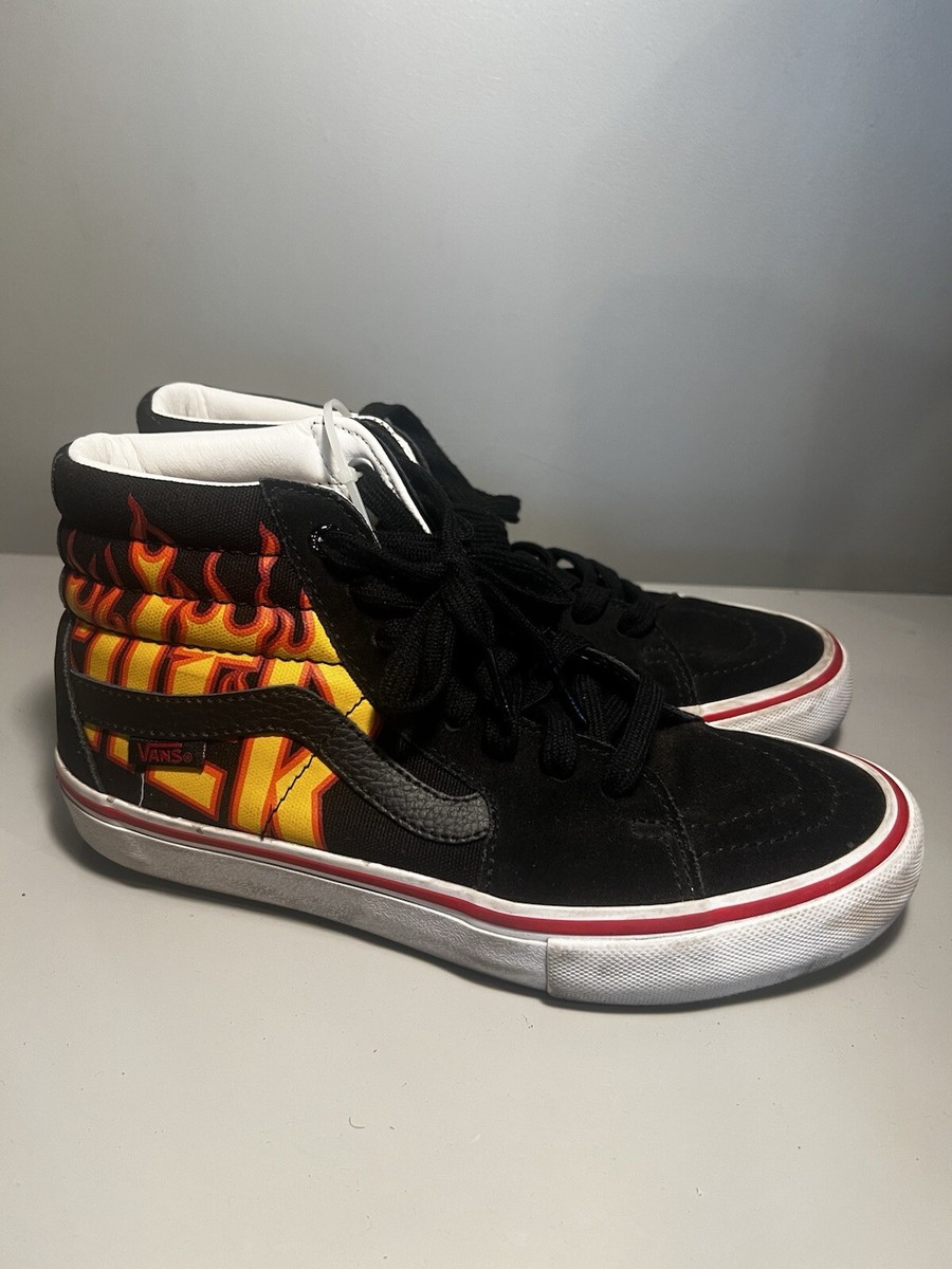 VANS Thrasher x Sk8- Pro High Thrasher Men Size 5.5 | eBay