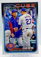 2024 Topps Update Series -Veteran Combos Seiya Suzuki, Shota Imanaga #US205 (RC)
