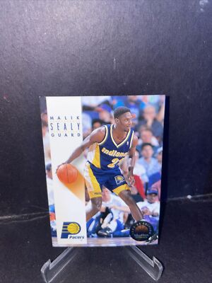 1993-94 SkyBox Premium Indiana Pacers Basketball Card #88 Malik Sealy ...