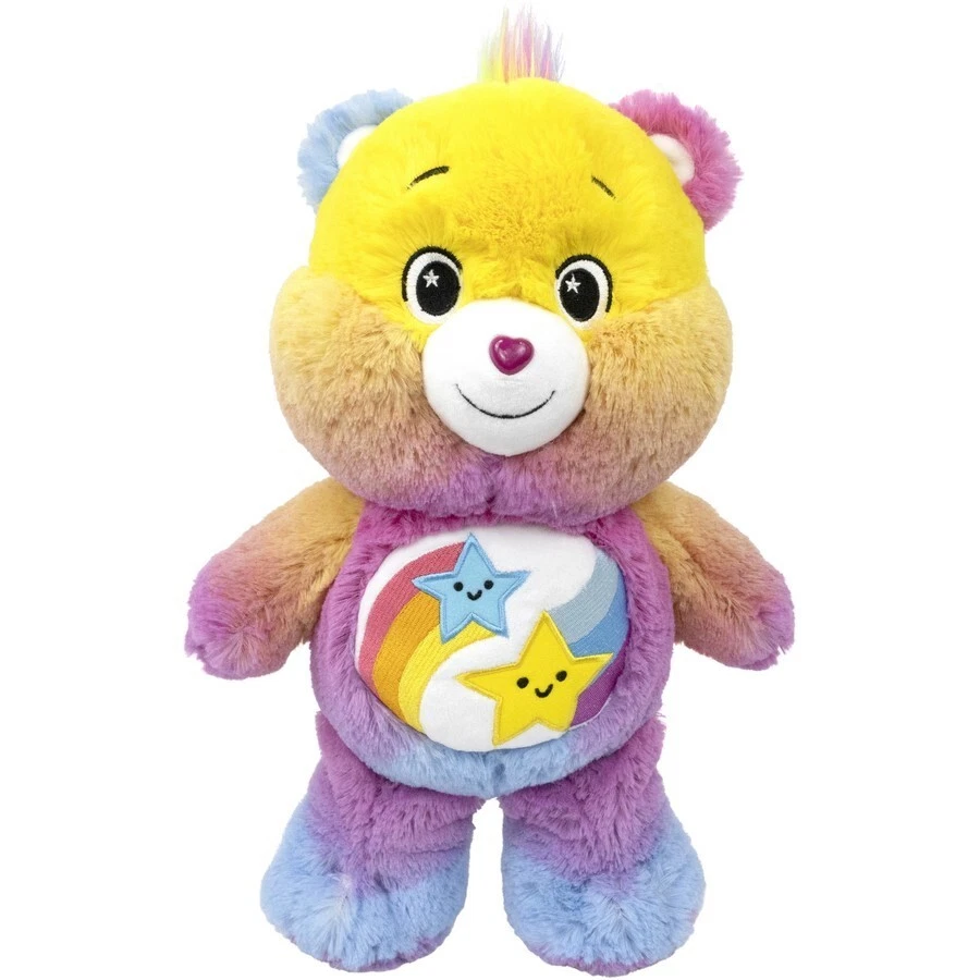 Care Bears Dare to Care 25cm Bear Plush in Bracelet Box US BRAND