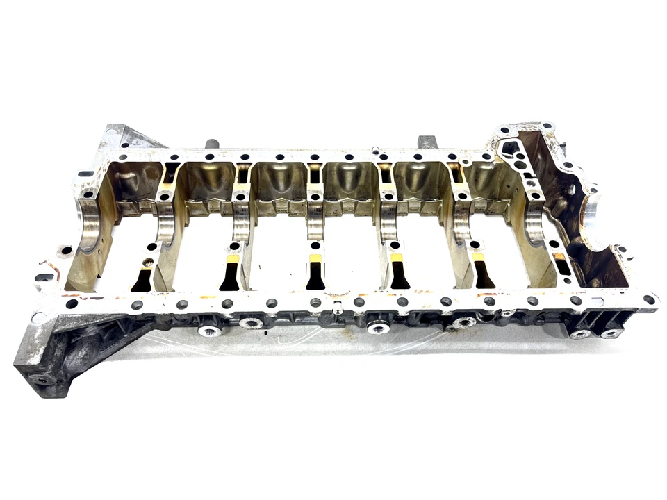 2011–2016 BMW 535i F10 N55 3.0L BLOCO DO MOTOR CAIXA DO CÁRTER INFERIOR FABRICANTE DE EQUIPAMENTO ORIGINAL 7585986 - Imagem 3 de 4