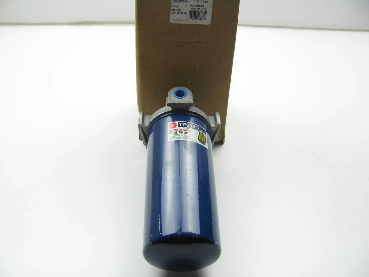 NOS OEM Acdelco 6439245 GMC Diesel Fuel Filter W/ Adapter Plate | eBay