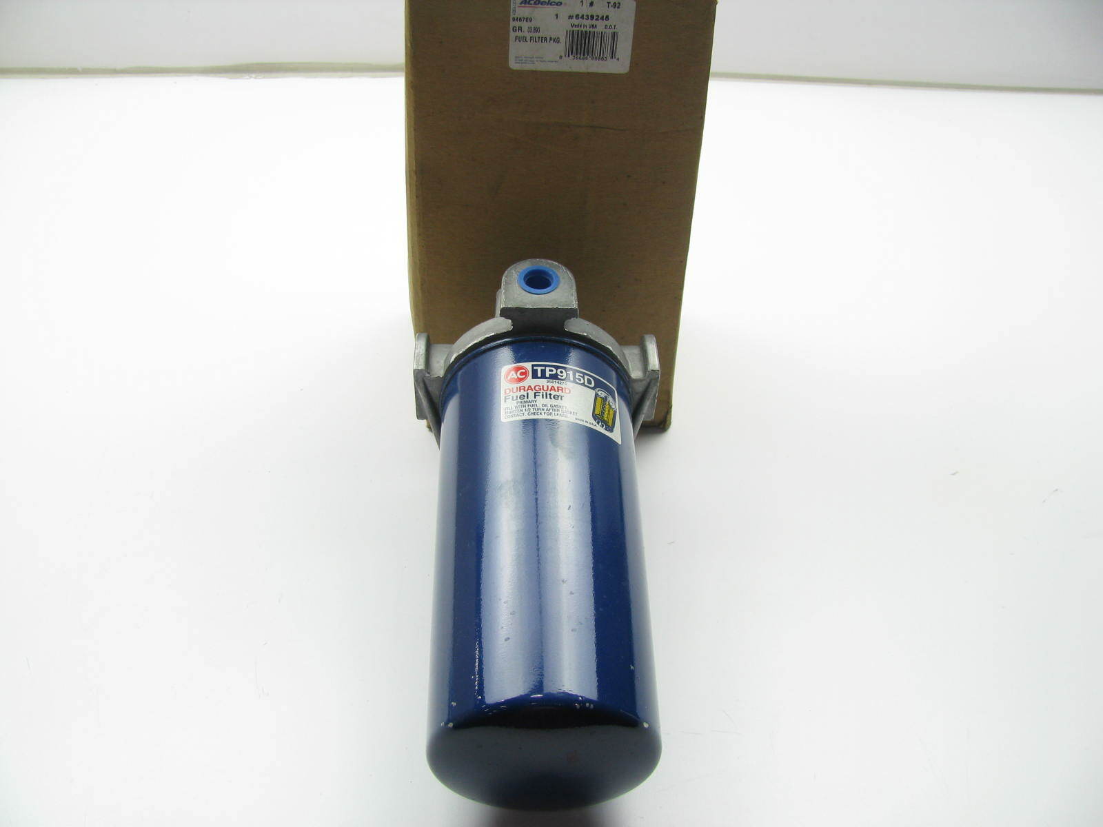 NOS OEM Acdelco 6439245 GMC Diesel Fuel Filter W/ Adapter Plate | eBay 