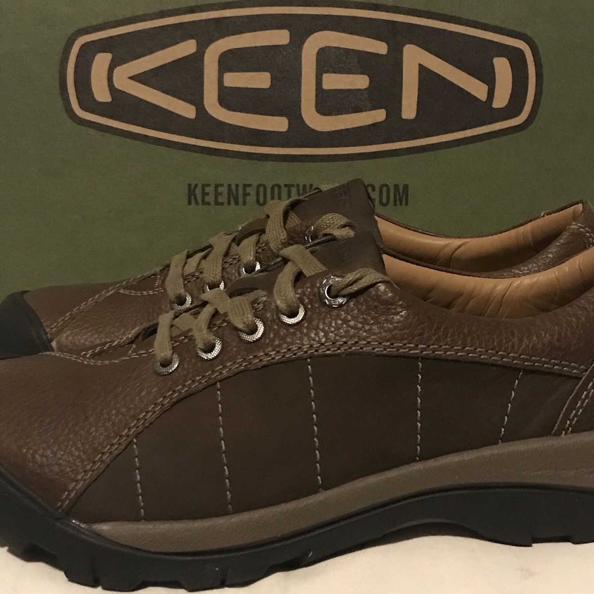 KEEN Women's Size 10.5 Presidio Sneaker Shoes Cascade Brown