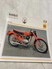 Maserati 125 L 125 / T2 1954 Collectible Motorcycle Map Atlas Italy