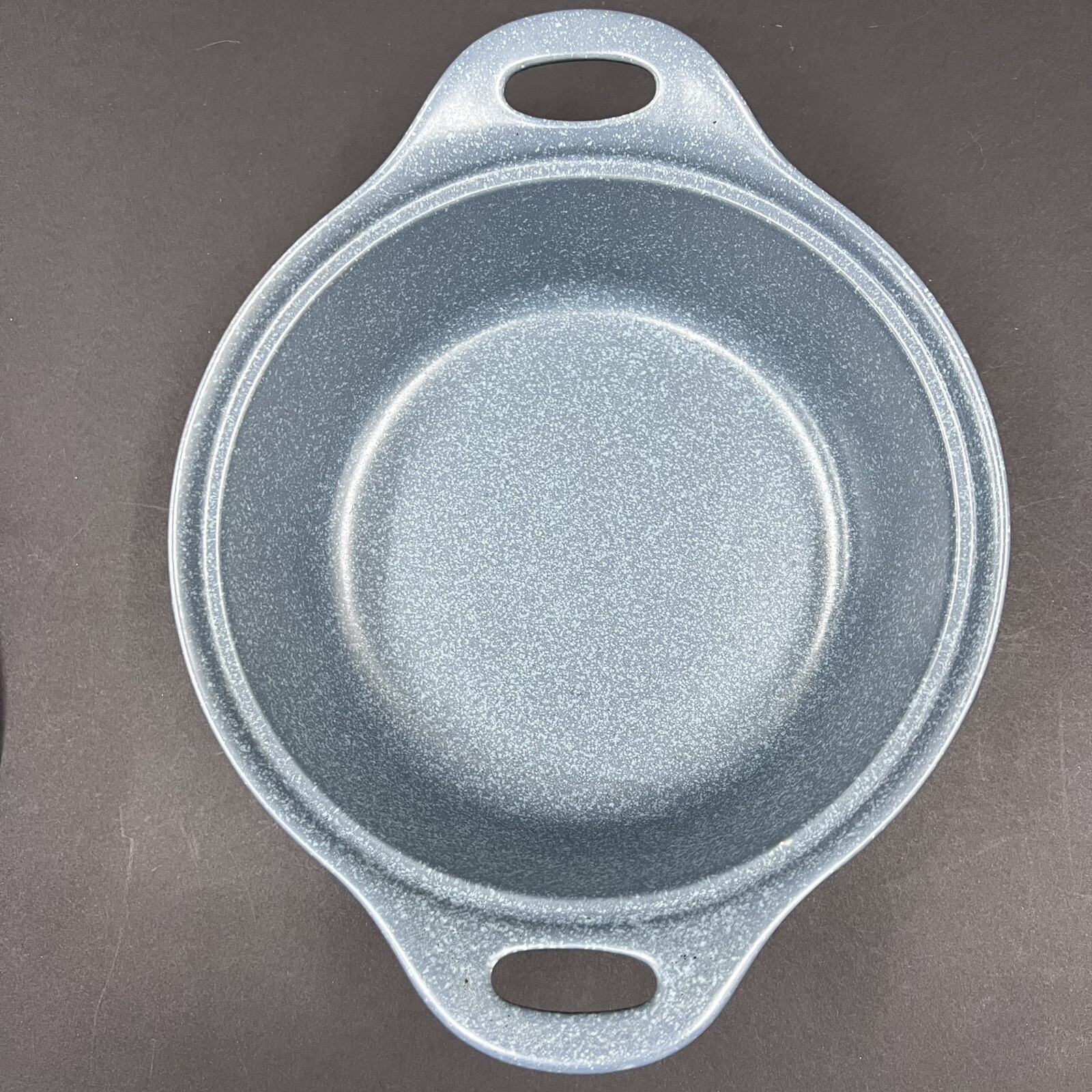 Corningware Creations Stoneware Denim Round Qt Covered