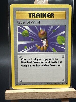 POKEMON GUST OF WIND 93/102 BASE SET COMMON NEAR MINT