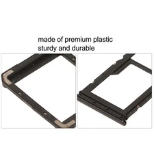 Sim Card Tray Set Plastic SIM Card Slot Holder Replacement with Card Pin