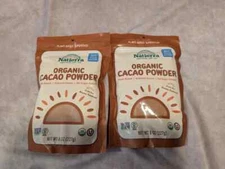 (2) Natierra Organic Cacao Powder 8 oz