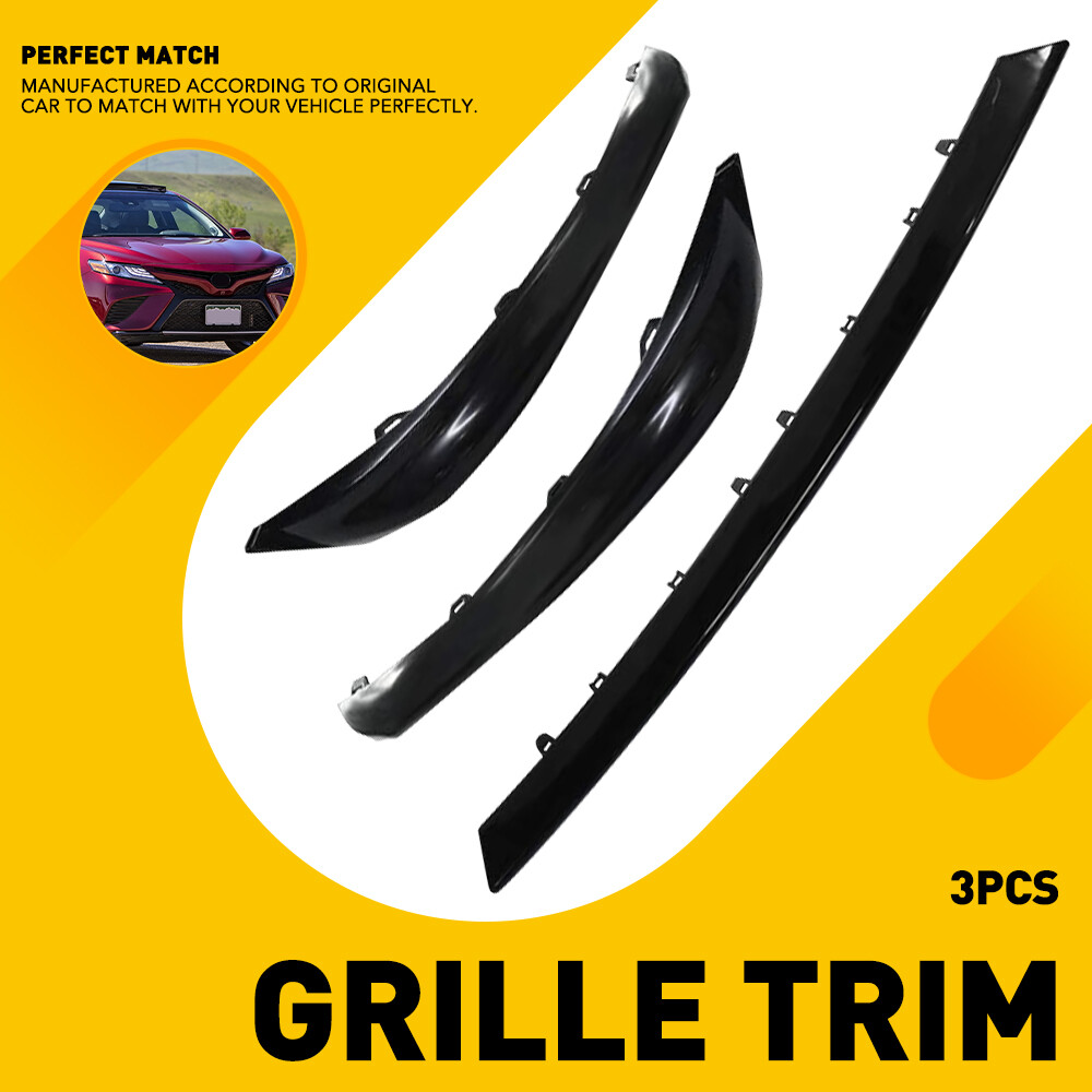 2018-2020 Toyota Camry SE XSE Black Lower Grille Trim Molding