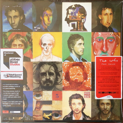 THE WHO - FACE DANCES - BLUE & YELLOW - RSD 2021 - 2 LP
