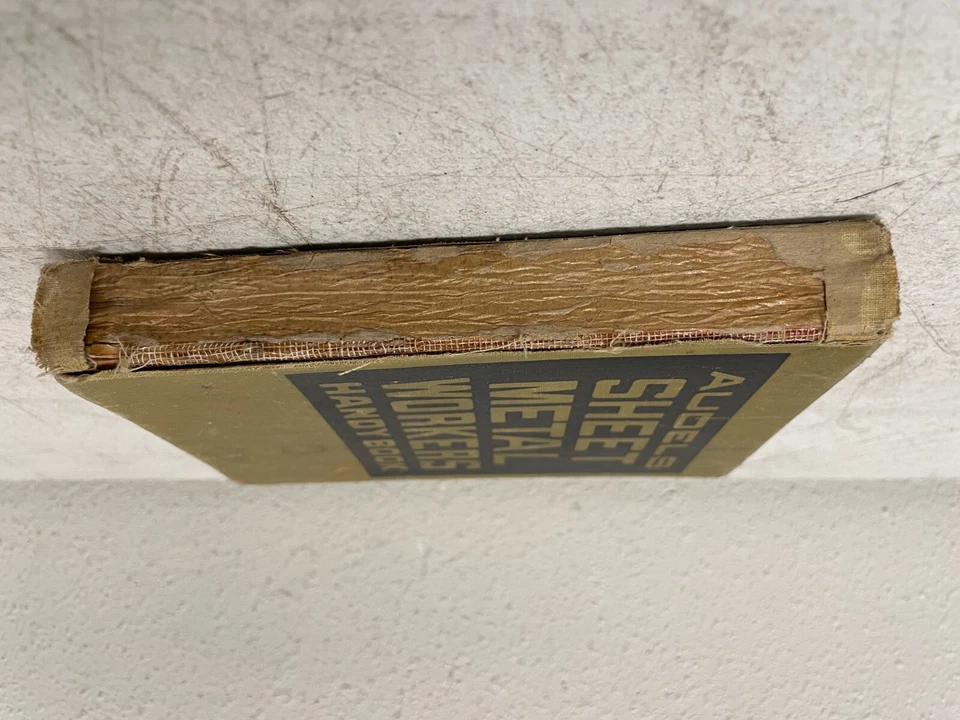 Audels Sheet Metal Workers Handy Book for Pattern Layout 1943L - Image 3 of 4