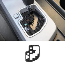 Carbon Fiber Interior Gear Shift Panel Cover Trim For Toyota Tundra/Sequoia