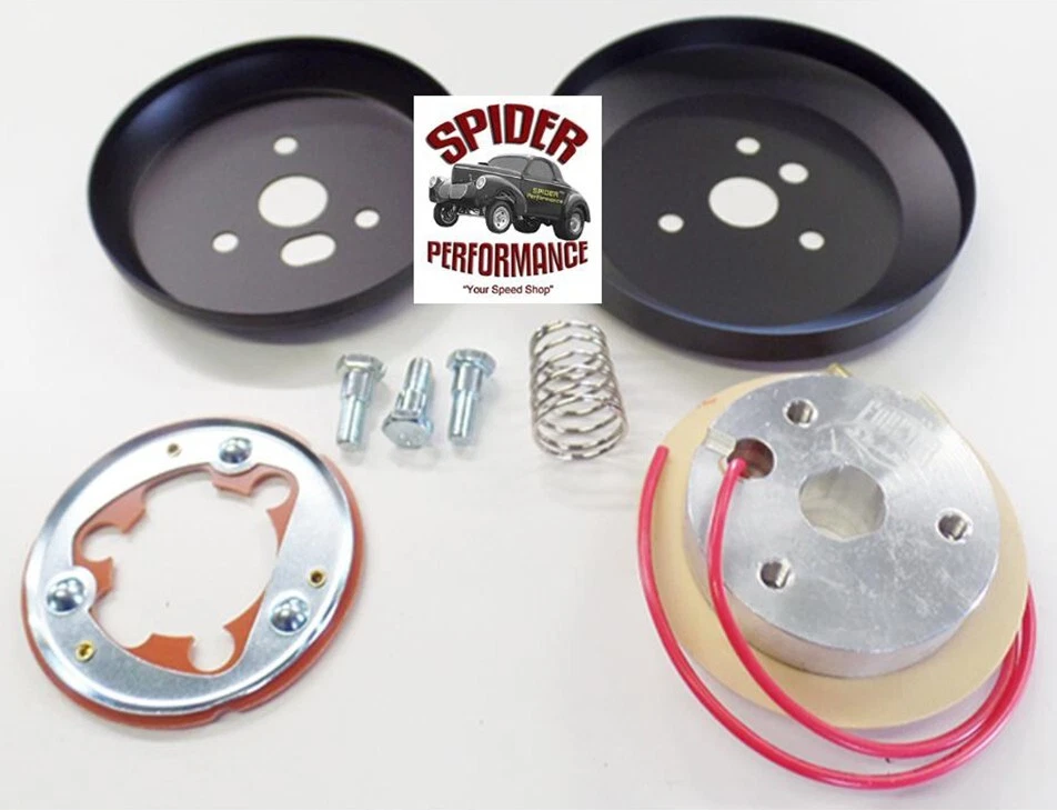 85-88 Bronco II Ranger Pickup Volante AZUL OVALADO 13 1/2" MUSCLE CAR CROMADO Foto 4 de 4