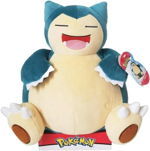 Pokemon Snorlax (Relaxo) Anime Stuffed Animal Plush Toy Doll Toy NEW Jazwares