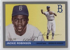 2020 Topps Archives 1955 Topps Silver 93/99 Jackie Robinson #25 HOF bp8